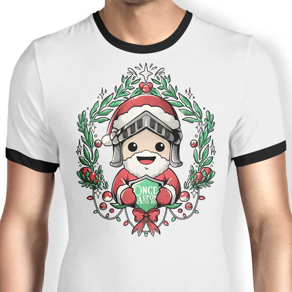 Teerion Christmas Ringer - Adult & Kids T-Shirts, Sweatshirts & Hoodies apparel design preview 1