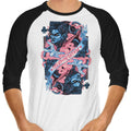 Teleportation 3/4 Sleeve Raglan - Adult & Kids T-Shirts, Sweatshirts & Hoodies apparel design preview 1