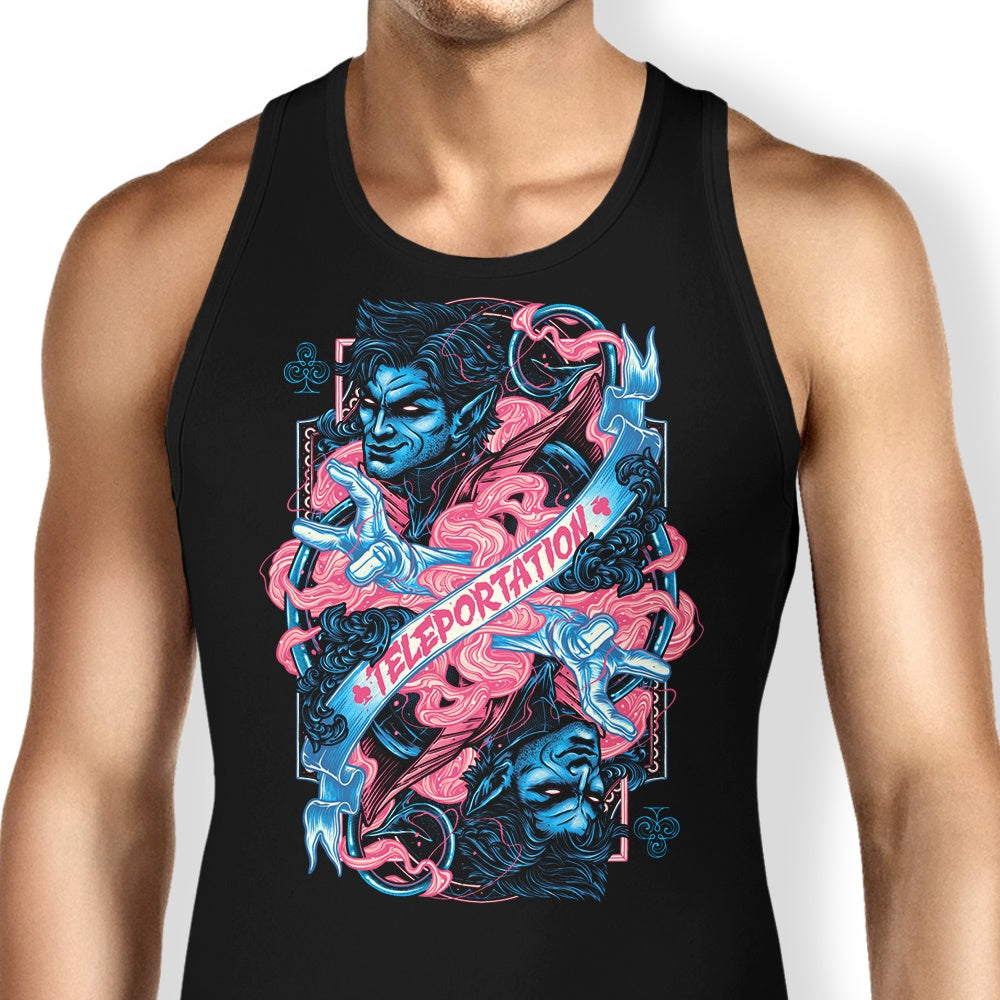 Teleportation Tank Top - Adult & Kids T-Shirts, Sweatshirts & Hoodies apparel design preview 1