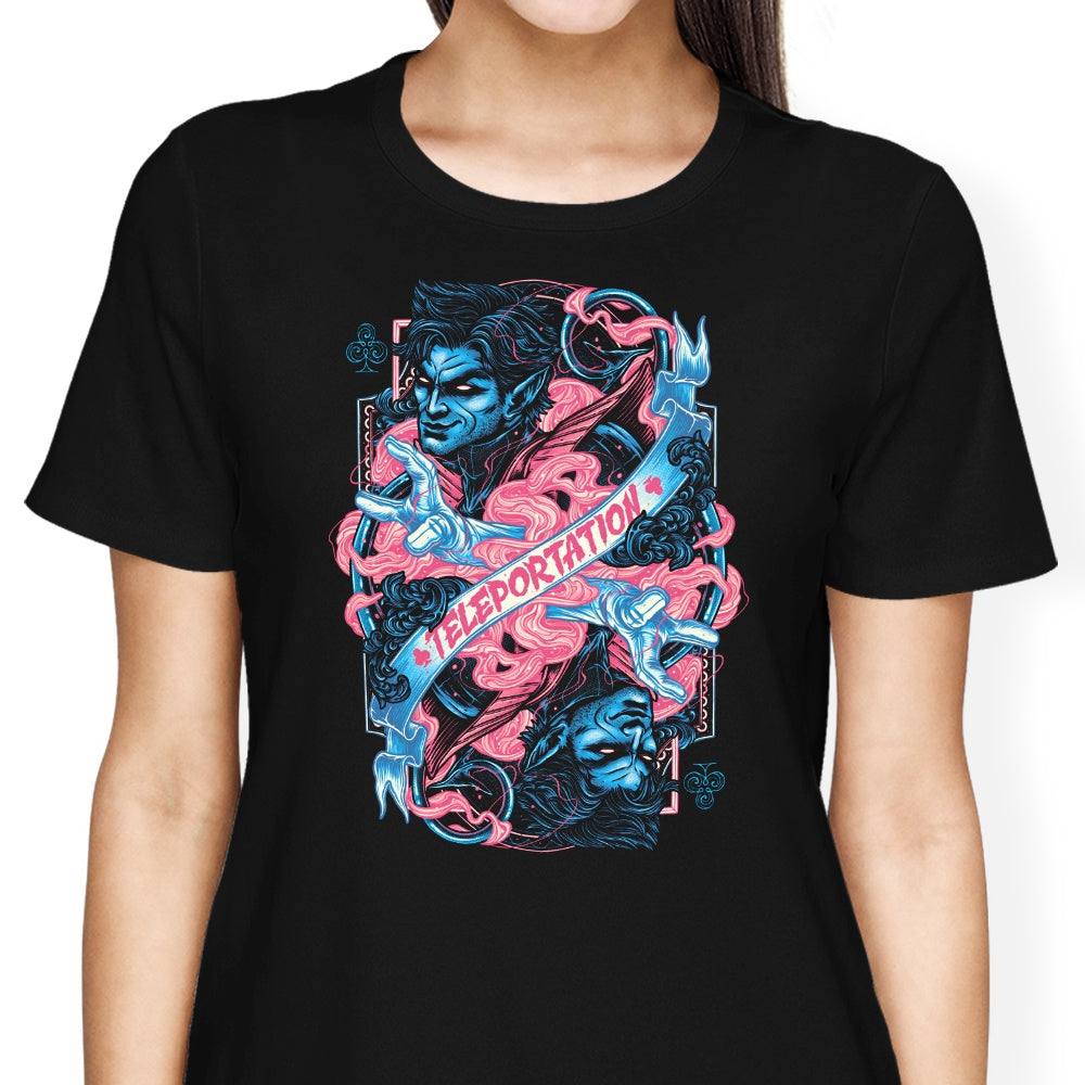 Teleportation Women's Apparel - Adult & Kids T-Shirts, Sweatshirts & Hoodies apparel design preview 1