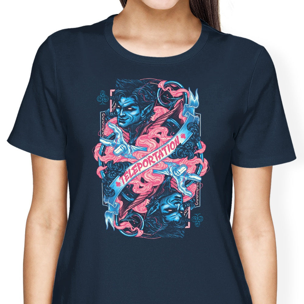 Teleportation Women's Apparel - Adult & Kids T-Shirts, Sweatshirts & Hoodies apparel design preview 2