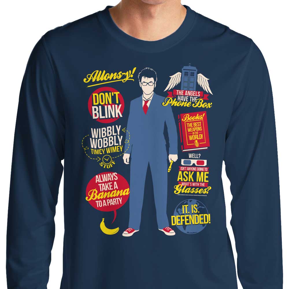 Tenth Doctor Quotes - Adult & Kids T-Shirts, Sweatshirts & Hoodies apparel design preview 1