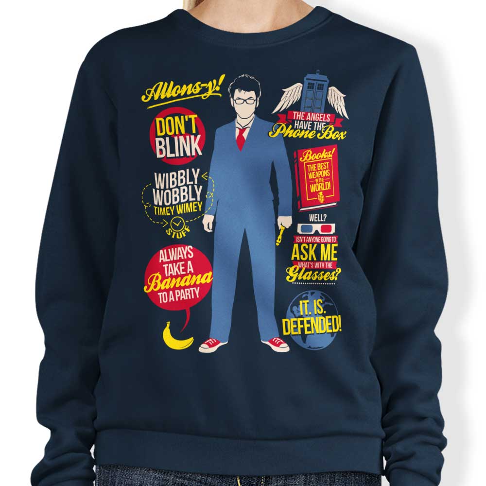 Tenth Doctor Quotes - Adult & Kids T-Shirts, Sweatshirts & Hoodies apparel design preview 1