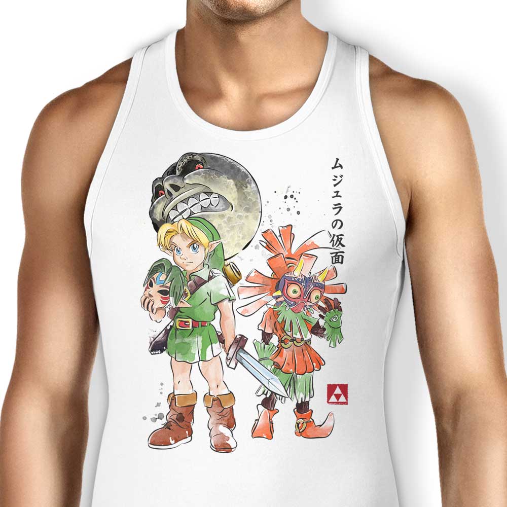 Termina Watercolor Tank Top - Adult & Kids T-Shirts, Sweatshirts & Hoodies apparel design preview 1