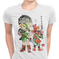 Termina Watercolor Women's Apparel - Adult & Kids T-Shirts, Sweatshirts & Hoodies apparel design preview 1