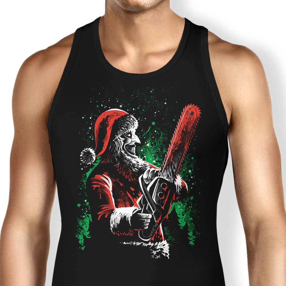 Terrifying Christmas Tank Top - Adult & Kids T-Shirts, Sweatshirts & Hoodies apparel design preview 1