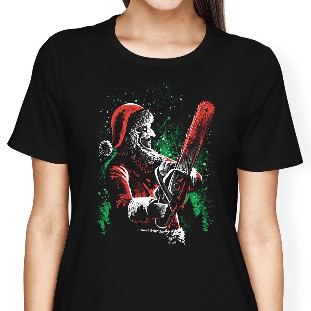 Terrifying Christmas Women's Apparel - Adult & Kids T-Shirts, Sweatshirts & Hoodies apparel design preview 1