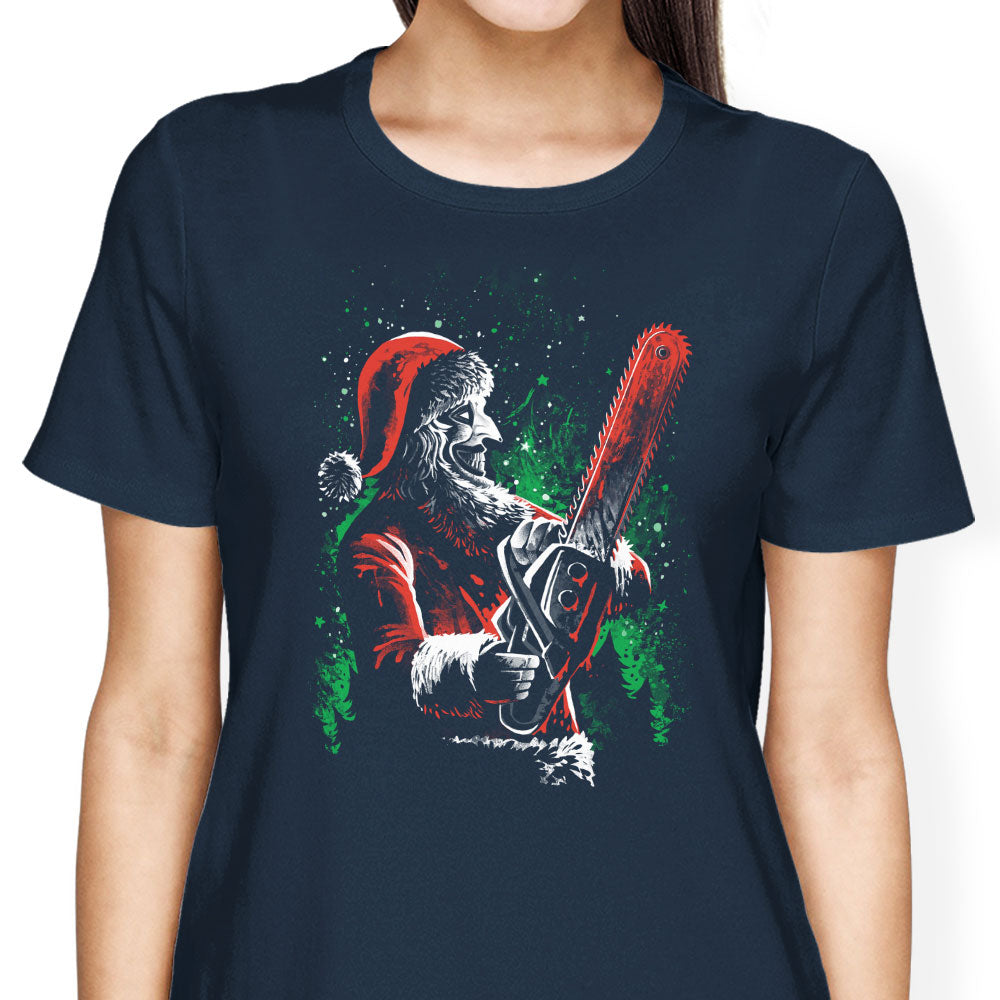 Terrifying Christmas Women's Apparel - Adult & Kids T-Shirts, Sweatshirts & Hoodies apparel design preview 2