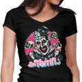 Terrifying Love Women's V-Neck - Adult & Kids T-Shirts, Sweatshirts & Hoodies apparel design preview 1