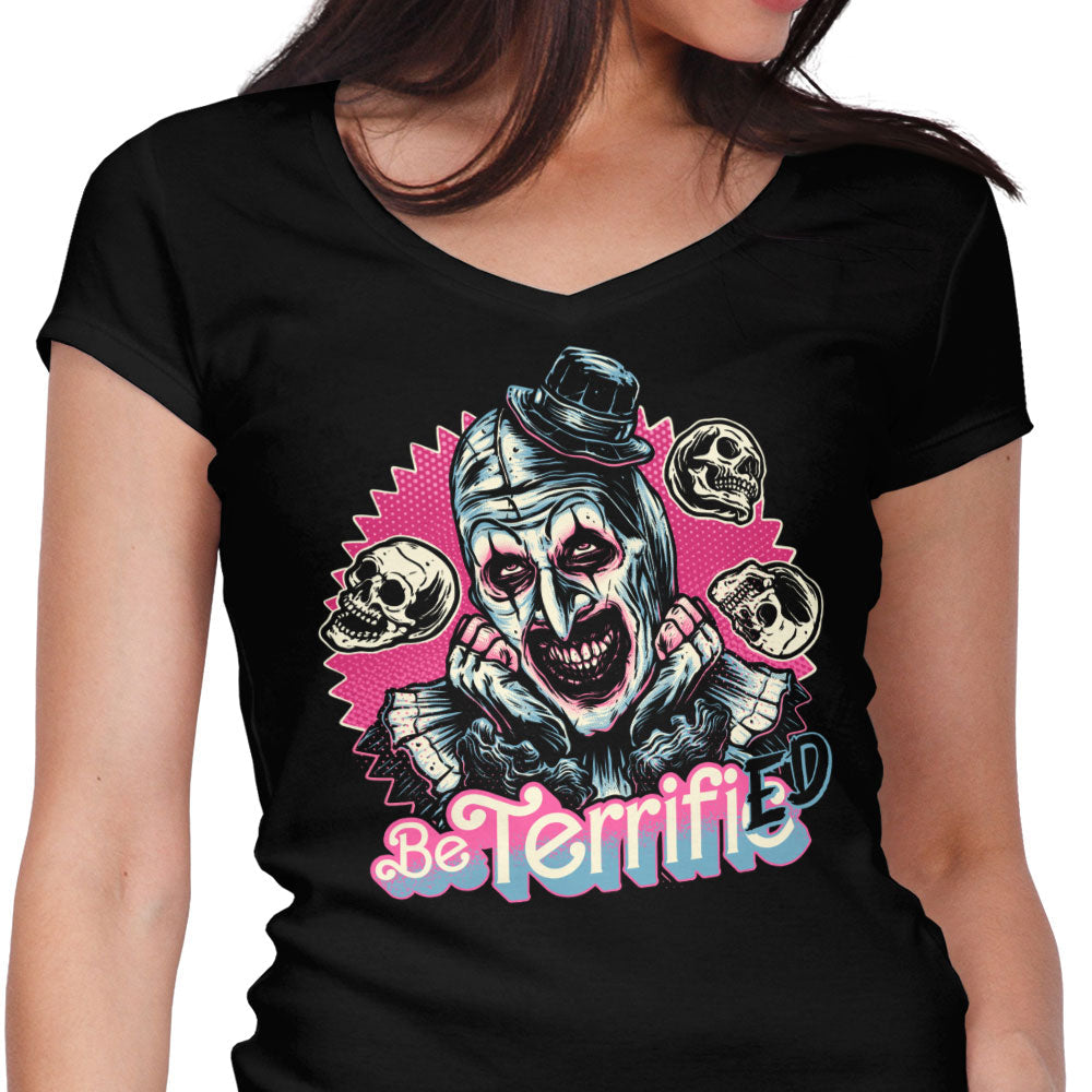 Terrifying Love Women's V-Neck - Adult & Kids T-Shirts, Sweatshirts & Hoodies apparel design preview 1