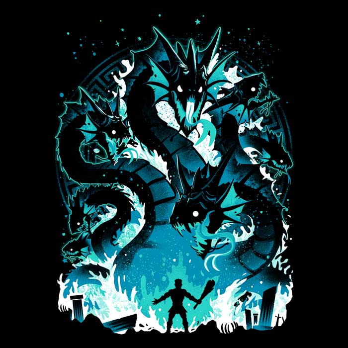 Terror of the Tides Men's Apparel - Adult & Kids T-Shirts, Sweatshirts & Hoodies apparel design preview 2