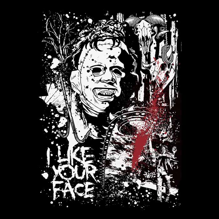 Texas and Chainsaws - Adult & Kids T-Shirts, Sweatshirts & Hoodies apparel design preview 2