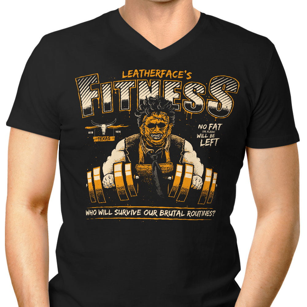Texas Fitness Men's V-Neck - Adult & Kids T-Shirts, Sweatshirts & Hoodies apparel design preview 1