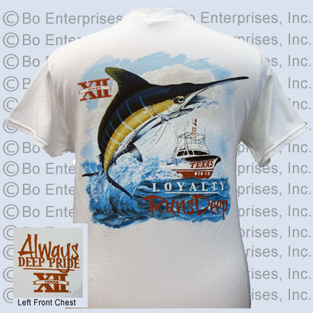 SALE Texas Deep Pride High Tide Loyaty Runs Fish - Adult & Kids T-Shirts, Sweatshirts & Hoodies apparel design preview 1