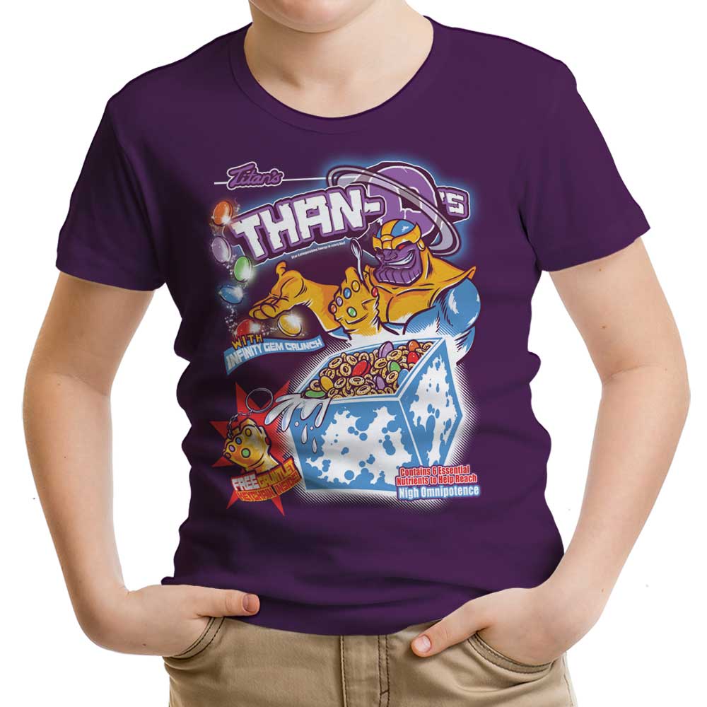 Than-O's Youth Apparel - Adult & Kids T-Shirts, Sweatshirts & Hoodies apparel design preview 1