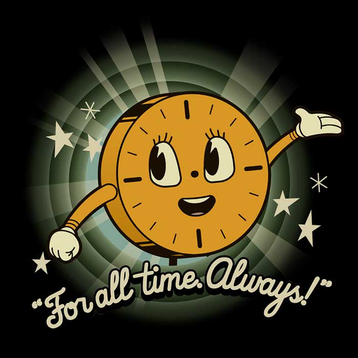 That's All The Time We Have Men's Apparel - Adult & Kids T-Shirts, Sweatshirts & Hoodies apparel design preview 2