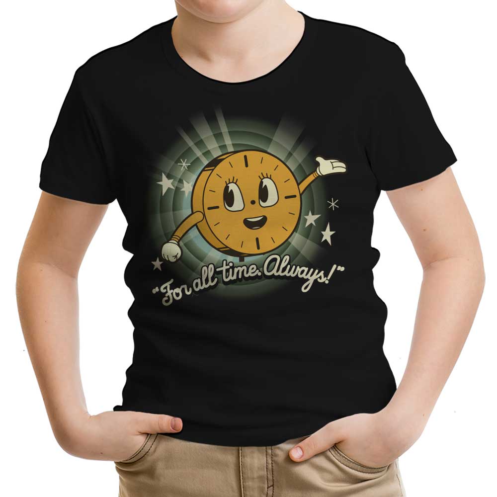 That's All The Time We Have Youth Apparel - Adult & Kids T-Shirts, Sweatshirts & Hoodies apparel design preview 1