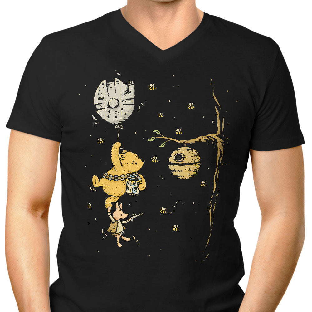 That's No Beehive Men's V-Neck - Adult & Kids T-Shirts, Sweatshirts & Hoodies apparel design preview 1
