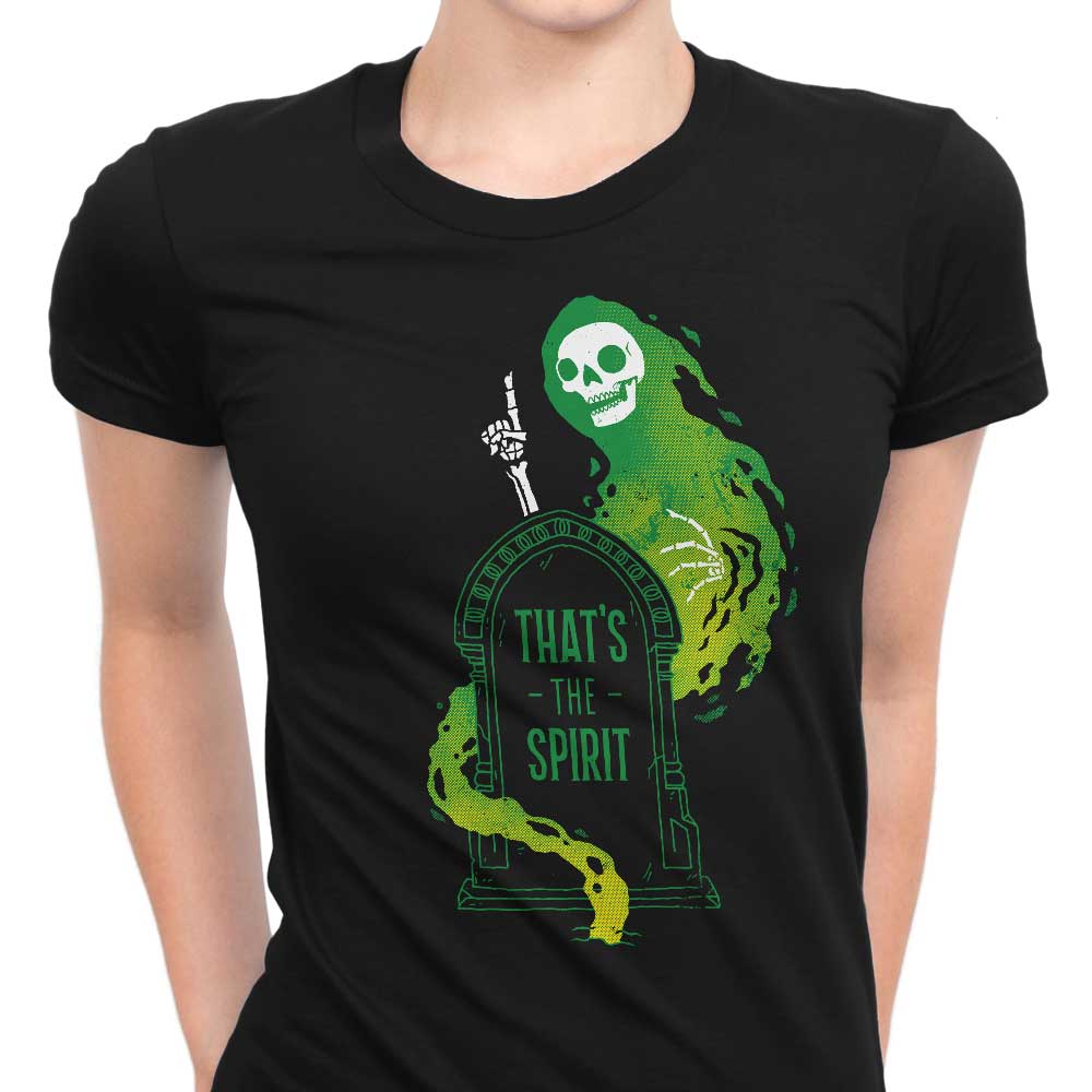 That's the Spirit Women's Apparel - Adult & Kids T-Shirts, Sweatshirts & Hoodies apparel design preview 1