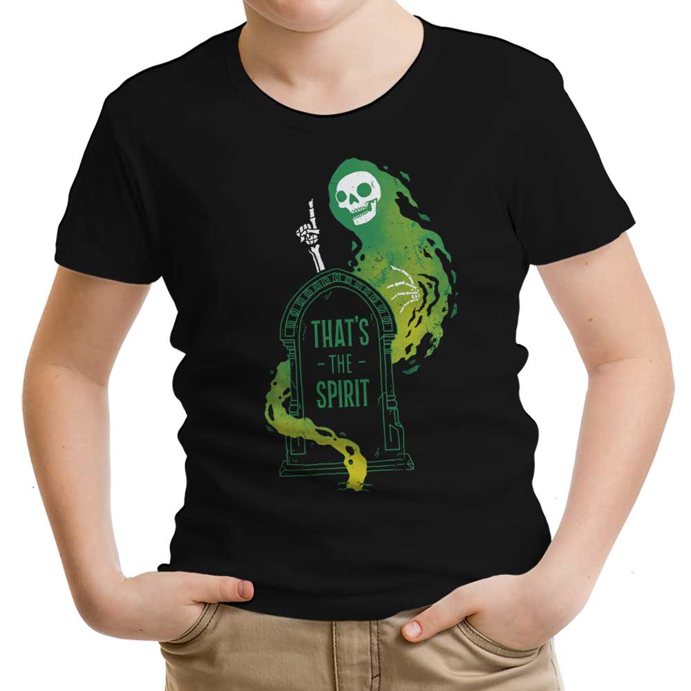 That's the Spirit Youth Apparel - Adult & Kids T-Shirts, Sweatshirts & Hoodies apparel design preview 1