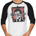 That's What She Said 3/4 Sleeve Raglan - Adult & Kids T-Shirts, Sweatshirts & Hoodies apparel design preview 1