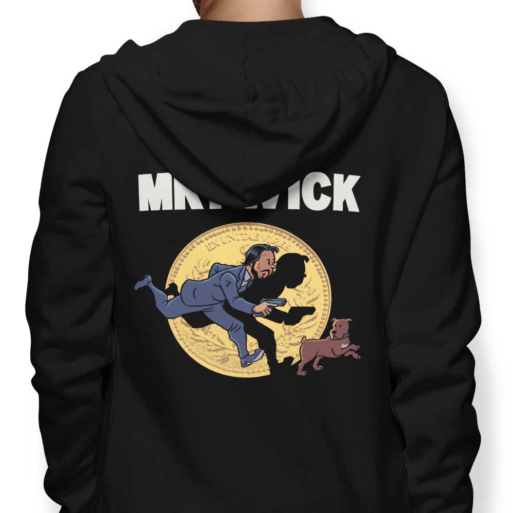 The Adventures of Mr. Wick - Adult & Kids T-Shirts, Sweatshirts & Hoodies apparel design preview 1