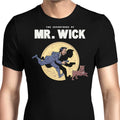 The Adventures of Mr. Wick Men's Apparel - Adult & Kids T-Shirts, Sweatshirts & Hoodies apparel design preview 1