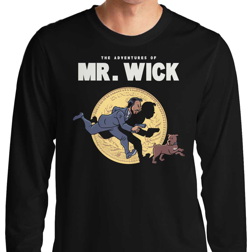 The Adventures of Mr. Wick - Adult & Kids T-Shirts, Sweatshirts & Hoodies apparel design preview 1