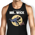 The Adventures of Mr. Wick Tank Top - Adult & Kids T-Shirts, Sweatshirts & Hoodies apparel design preview 1