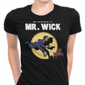 The Adventures of Mr. Wick Women's Apparel - Adult & Kids T-Shirts, Sweatshirts & Hoodies apparel design preview 1