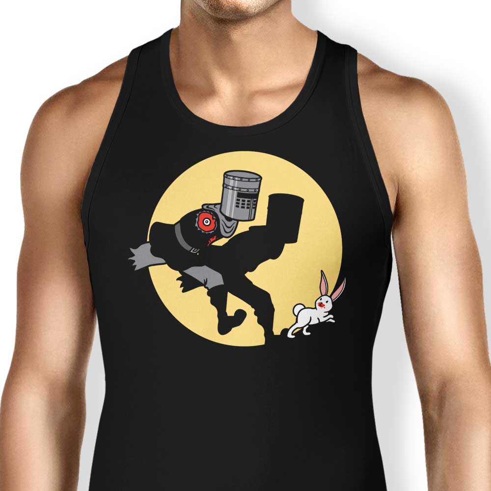 The Adventures of Black Knight Tank Top - Adult & Kids T-Shirts, Sweatshirts & Hoodies apparel design preview 1