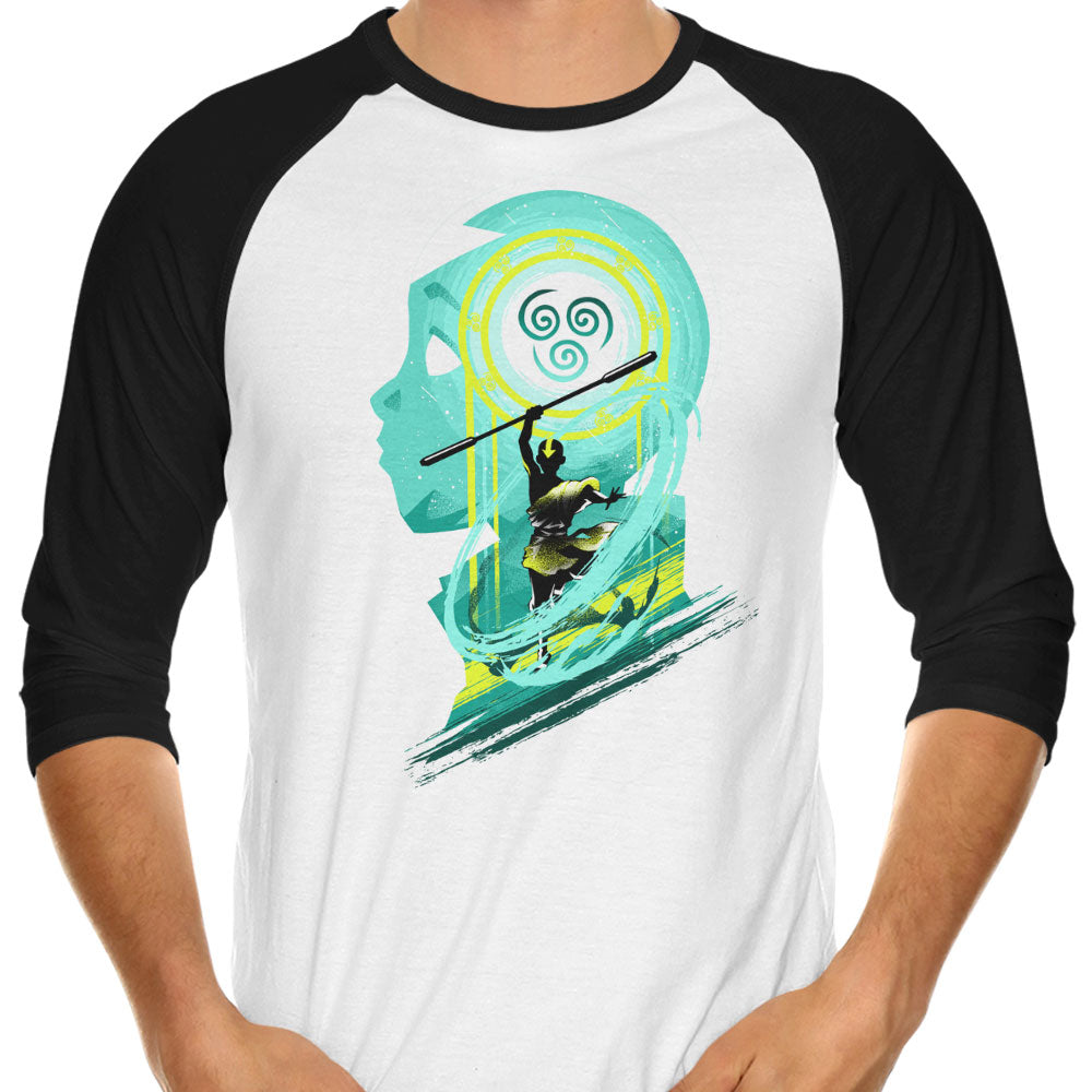 The Air Nomad 3/4 Sleeve Raglan - Adult & Kids T-Shirts, Sweatshirts & Hoodies apparel design preview 1