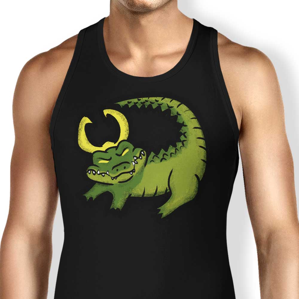 The Alligator King Tank Top - Adult & Kids T-Shirts, Sweatshirts & Hoodies apparel design preview 1