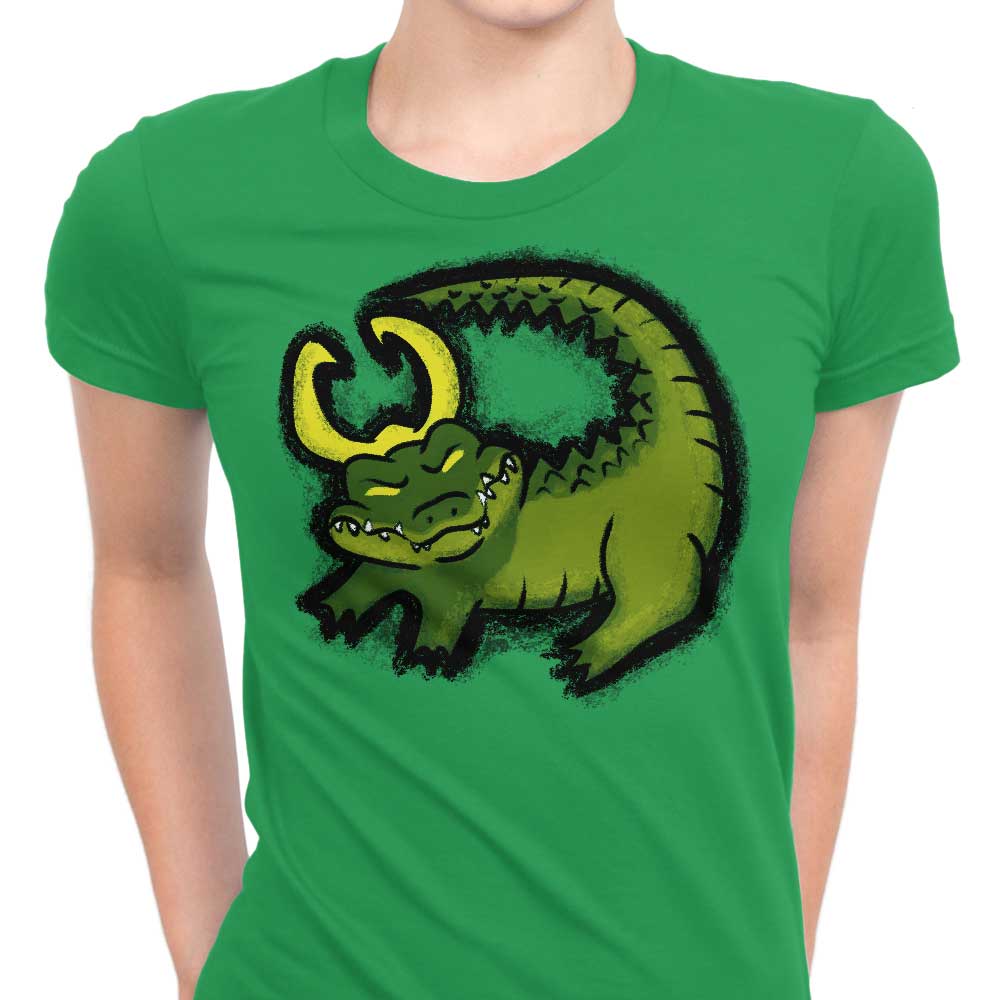The Alligator King Women's Apparel - Adult & Kids T-Shirts, Sweatshirts & Hoodies apparel design preview 1