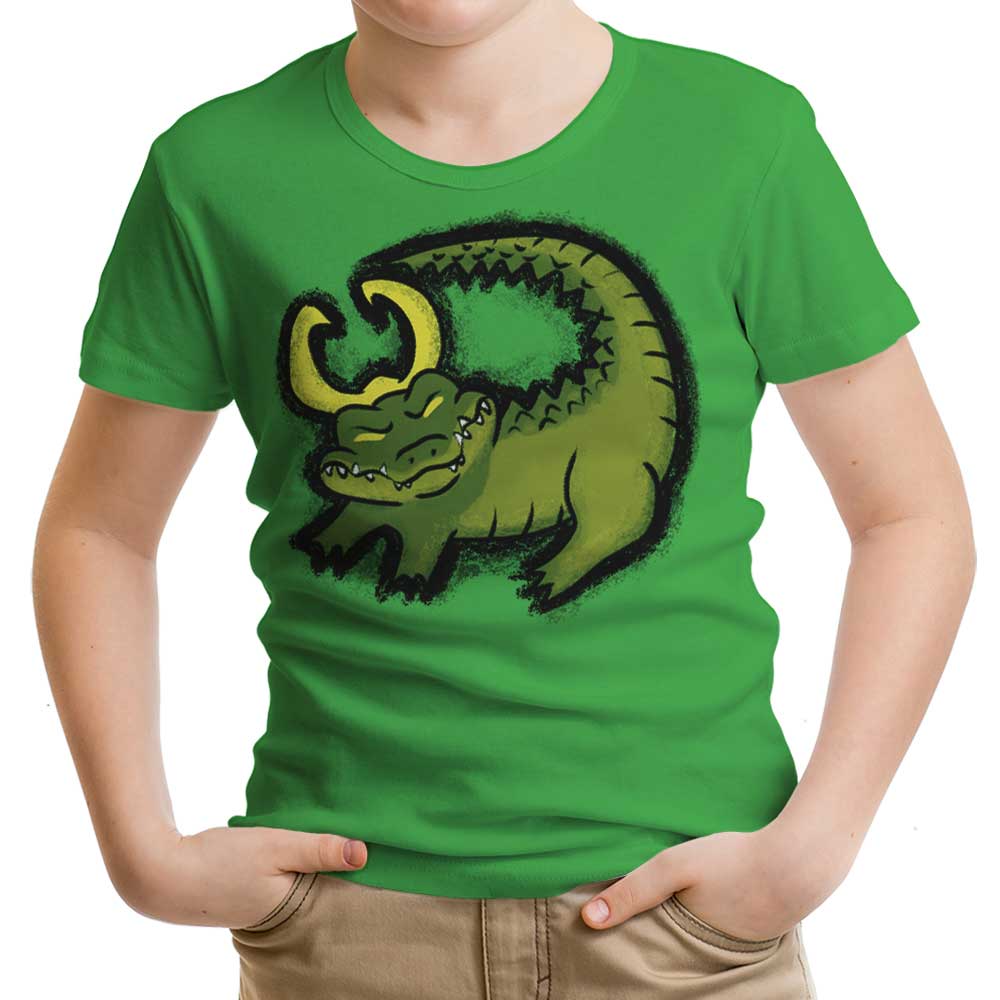 The Alligator King Youth Apparel - Adult & Kids T-Shirts, Sweatshirts & Hoodies apparel design preview 1