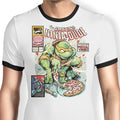 The Amazing Ninja Dude Ringer - Adult & Kids T-Shirts, Sweatshirts & Hoodies apparel design preview 1