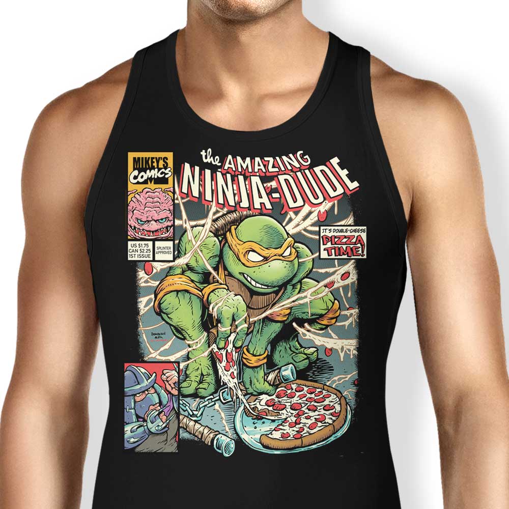 The Amazing Ninja Dude Tank Top - Adult & Kids T-Shirts, Sweatshirts & Hoodies apparel design preview 1