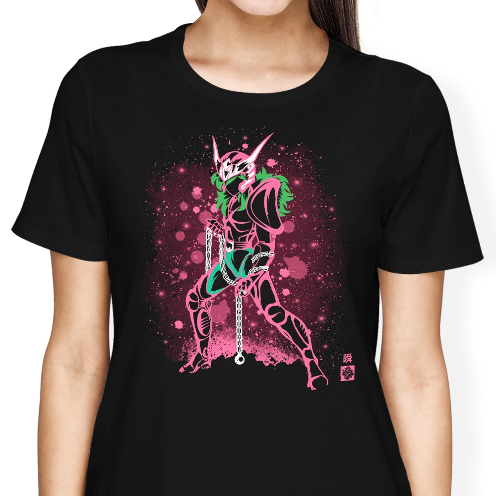 The Andromeda Saint Women's Apparel - Adult & Kids T-Shirts, Sweatshirts & Hoodies apparel design preview 2