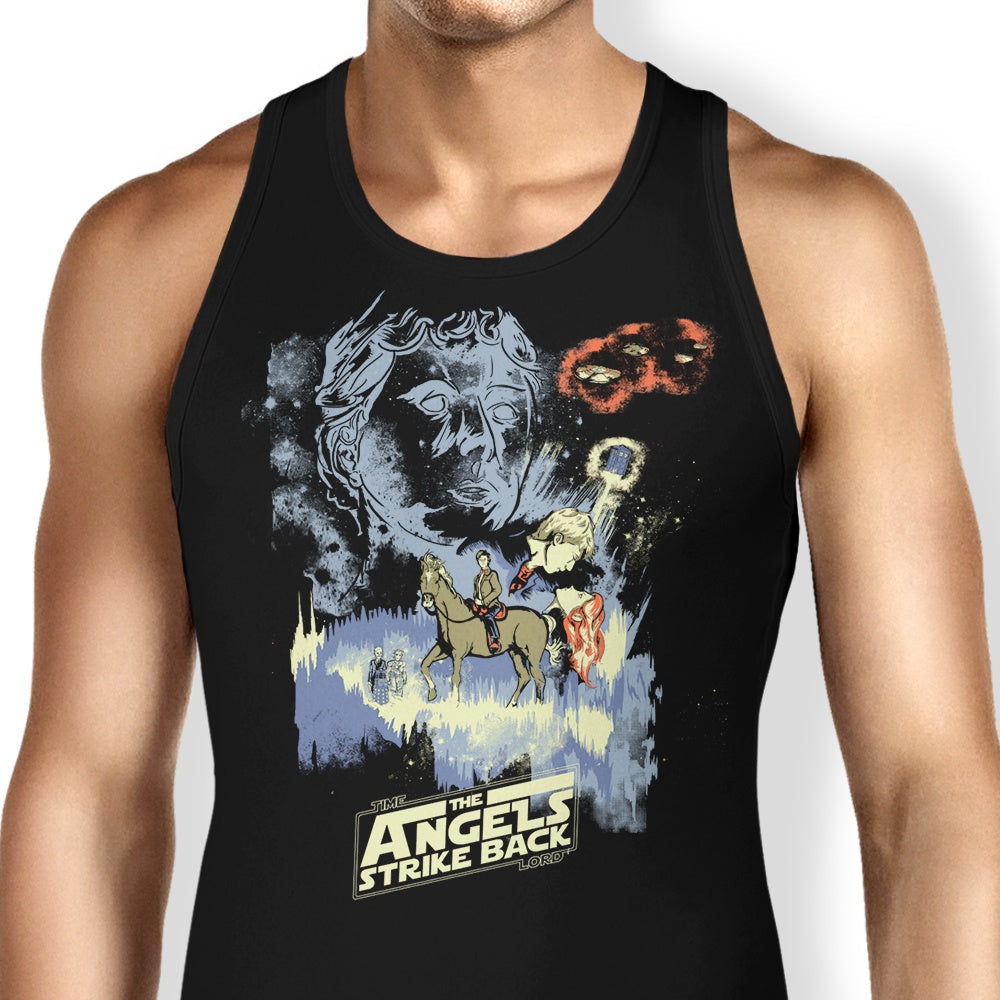 The Angels Strike Back Tank Top - Adult & Kids T-Shirts, Sweatshirts & Hoodies apparel design preview 1