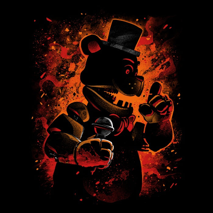 The Animatronic Bear Men's V-Neck - Adult & Kids T-Shirts, Sweatshirts & Hoodies apparel design preview 2