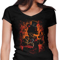 The Animatronic Bear Women's V-Neck - Adult & Kids T-Shirts, Sweatshirts & Hoodies apparel design preview 1