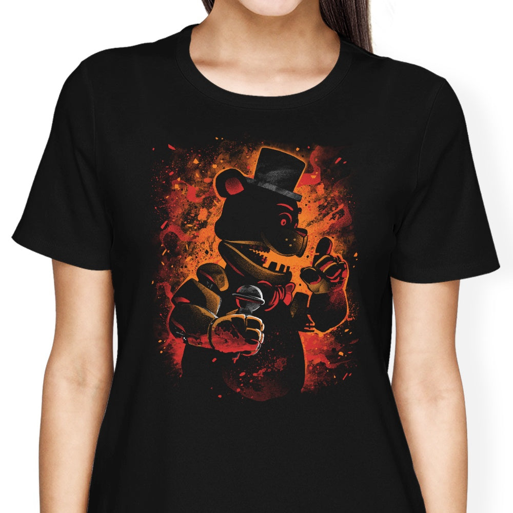 The Animatronic Bear Women's Apparel - Adult & Kids T-Shirts, Sweatshirts & Hoodies apparel design preview 1