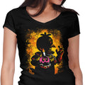 The Animatronic Chicken Women's V-Neck - Adult & Kids T-Shirts, Sweatshirts & Hoodies apparel design preview 1