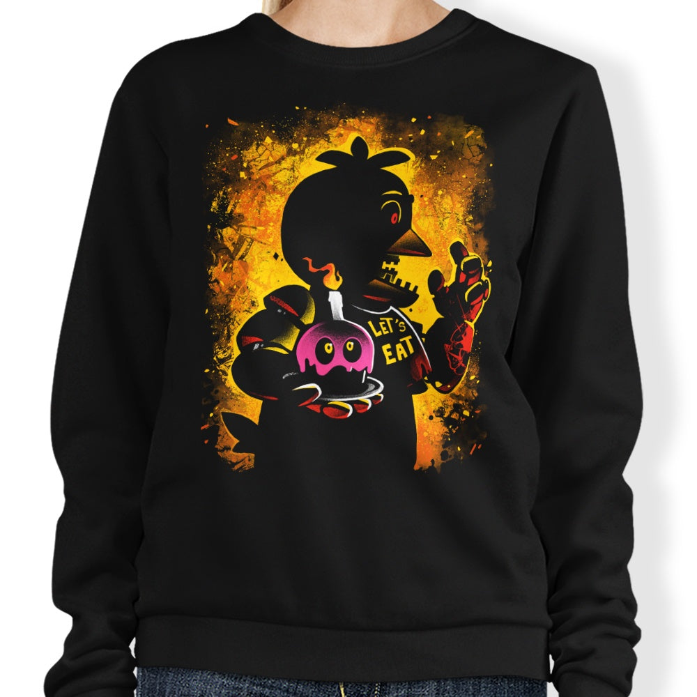 The Animatronic Chicken - Adult & Kids T-Shirts, Sweatshirts & Hoodies apparel design preview 1
