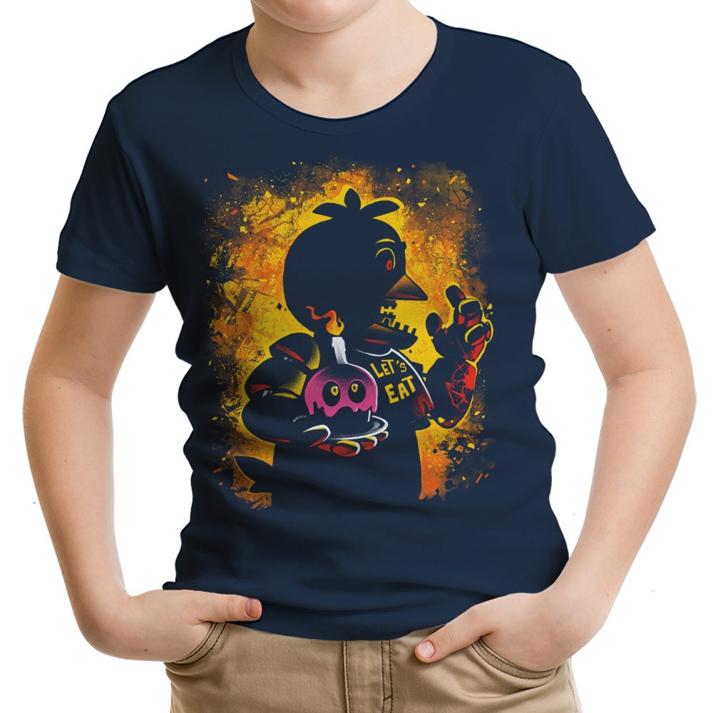 The Animatronic Chicken Youth Apparel - Adult & Kids T-Shirts, Sweatshirts & Hoodies apparel design preview 2