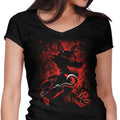 The Animatronic Fox Women's V-Neck - Adult & Kids T-Shirts, Sweatshirts & Hoodies apparel design preview 1
