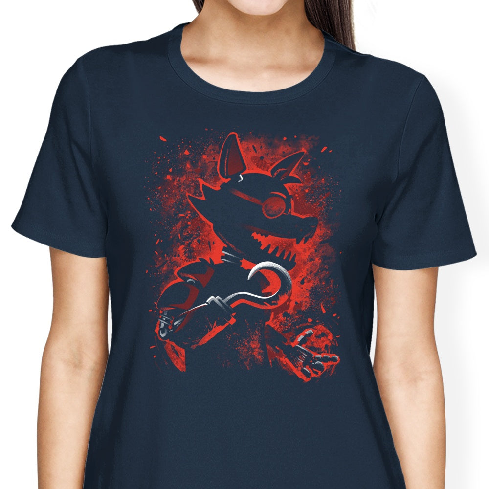 The Animatronic Fox Women's Apparel - Adult & Kids T-Shirts, Sweatshirts & Hoodies apparel design preview 2