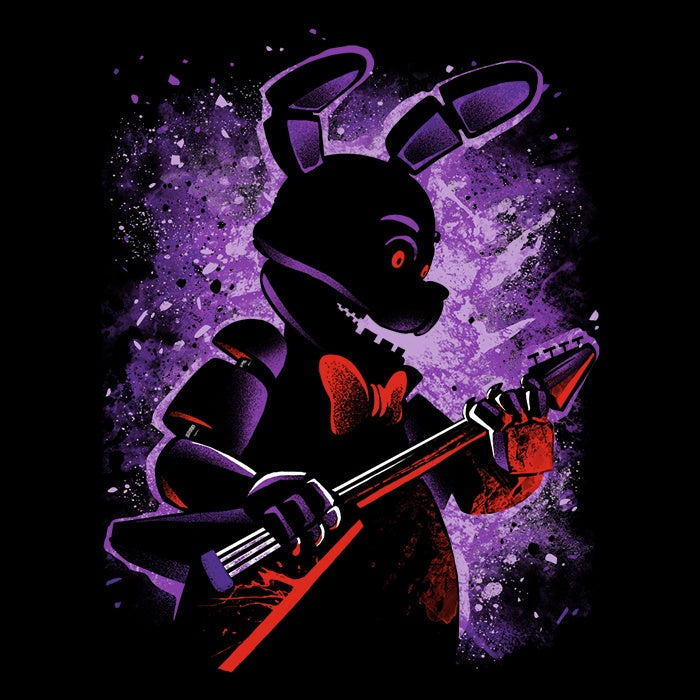 The Animatronic Rabbit Men's V-Neck - Adult & Kids T-Shirts, Sweatshirts & Hoodies apparel design preview 2