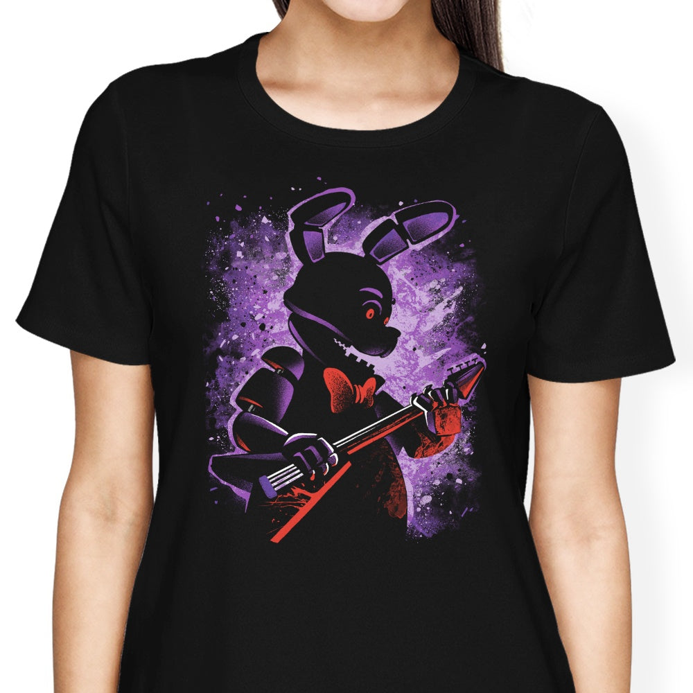 The Animatronic Rabbit Women's Apparel - Adult & Kids T-Shirts, Sweatshirts & Hoodies apparel design preview 1