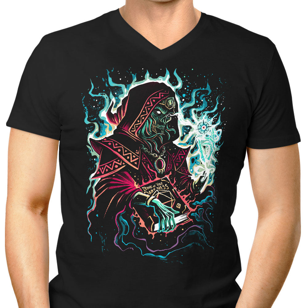 The Arch Lich Men's V-Neck - Adult & Kids T-Shirts, Sweatshirts & Hoodies apparel design preview 1